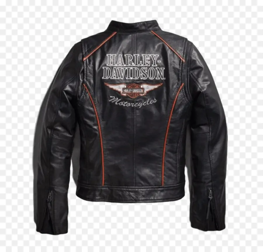 Veste En Cuir，Harley Davidson PNG