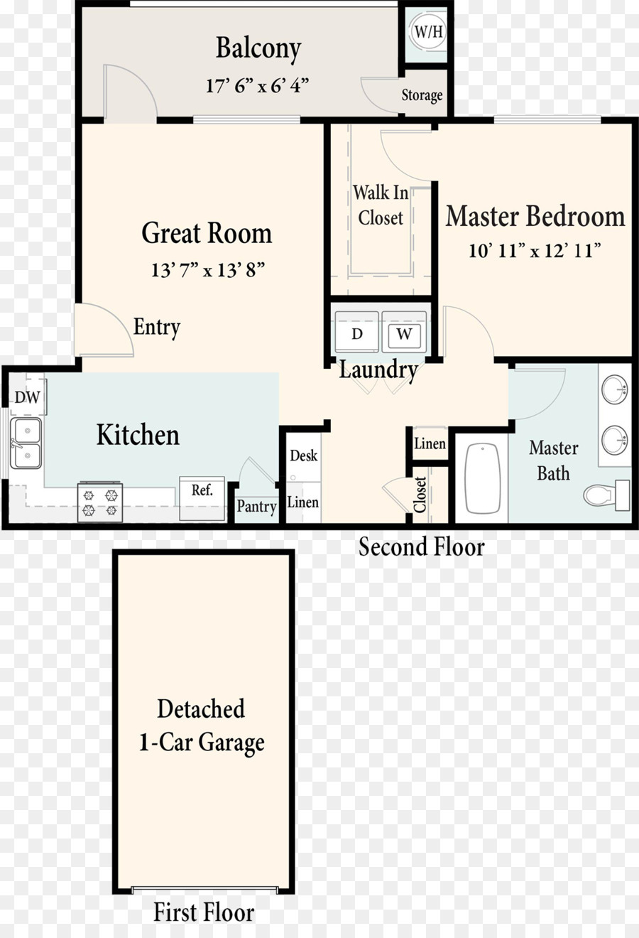 Plan D'étage De La Maison，Mise En Page PNG