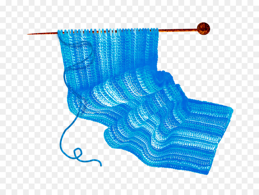 Bleu，Tricot PNG