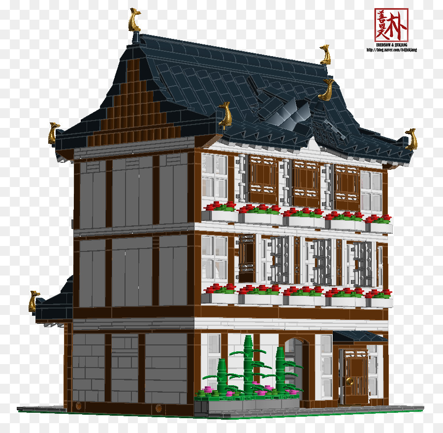 Bâtiment Asiatique Traditionnel，Architecture PNG