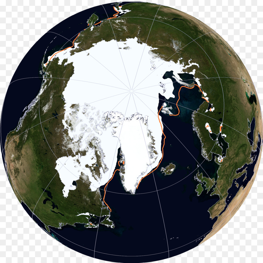 Océan Arctique，Centre National De Données Sur Les Neiges Et Les Glaces PNG