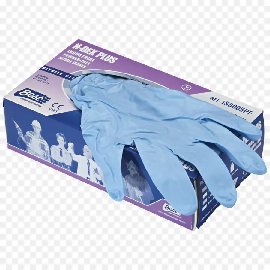 Gants Bleus，Médical PNG