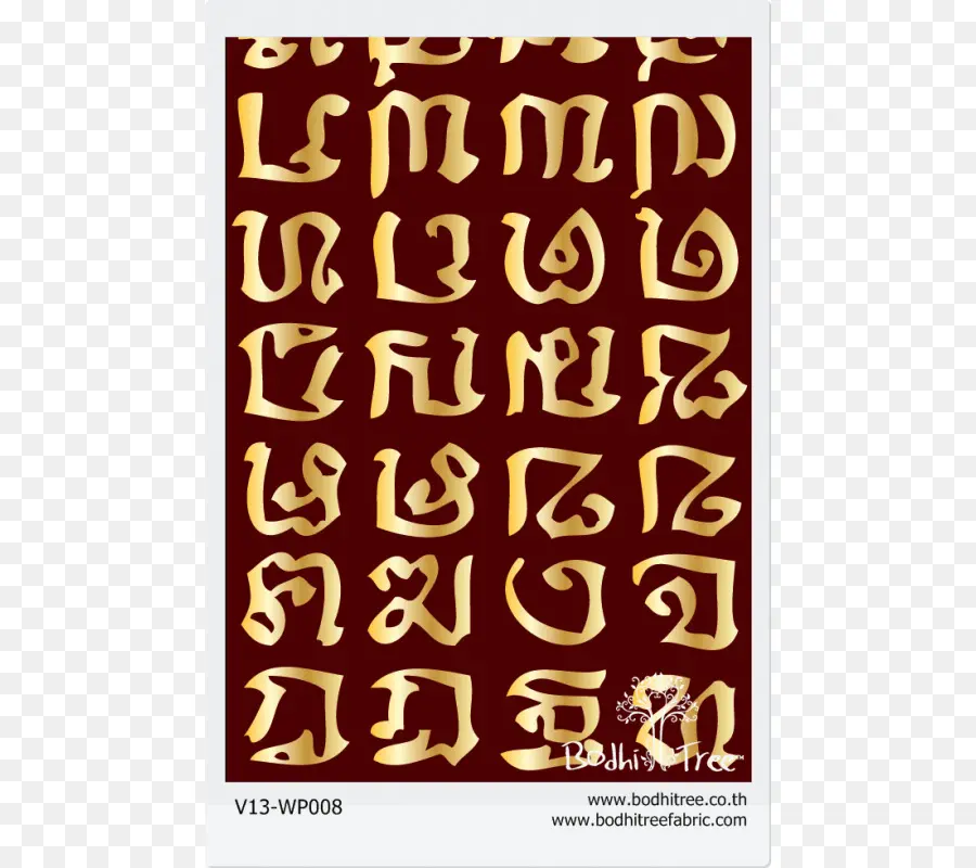 Alphabet Thaï，Thaï PNG