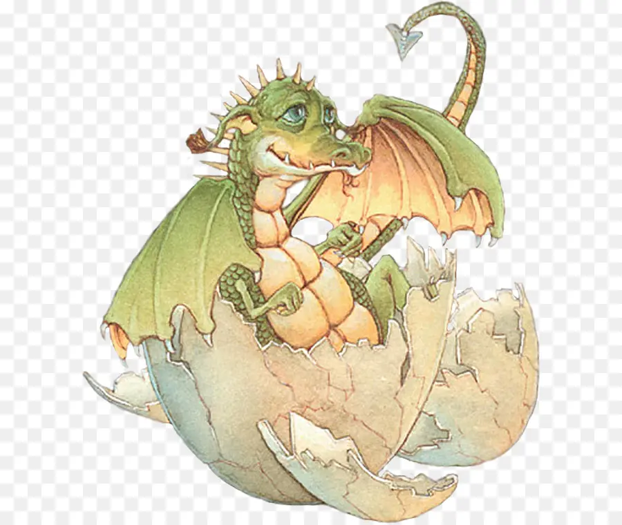 Bébé Dragon，Œuf PNG