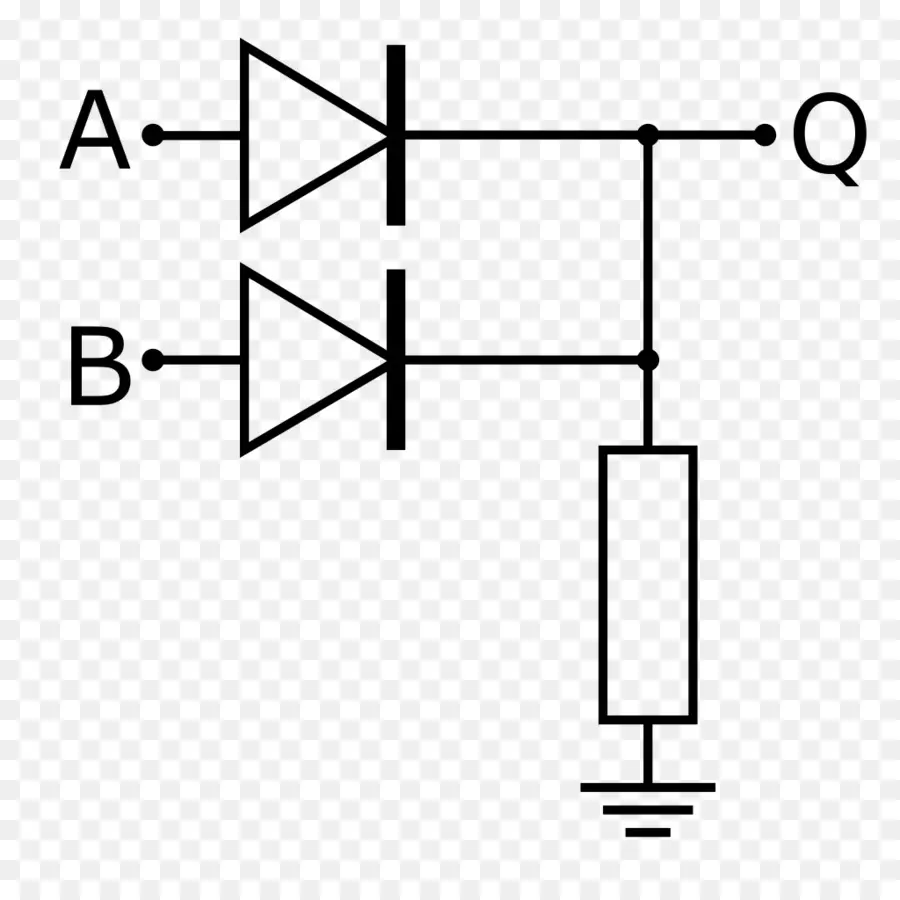 Circuit Logique à Diodes，Électronique PNG