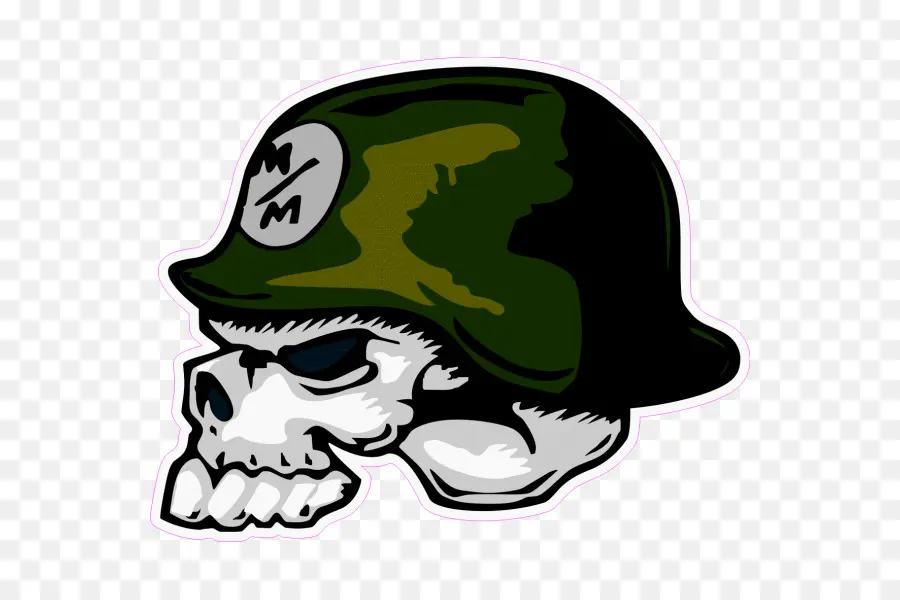 Crâne Militaire，Casque PNG