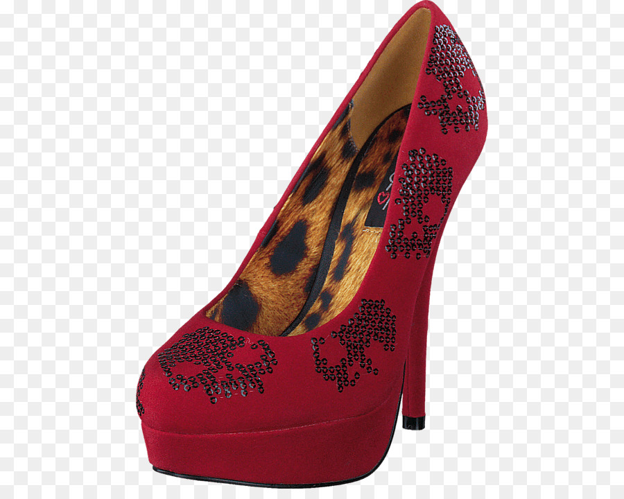 Talon Haut Rouge，Chaussure PNG