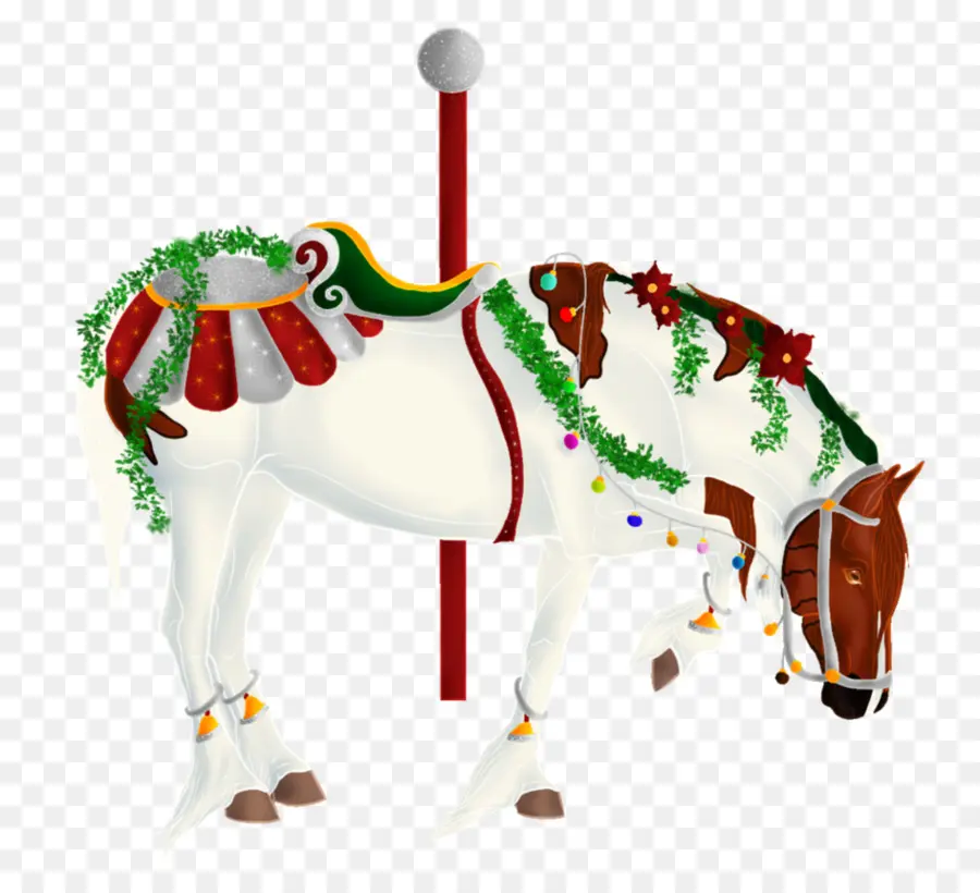 Cheval，Ornement De Noël PNG