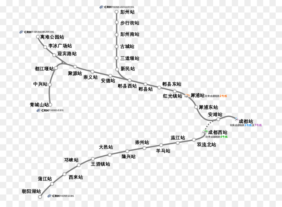 Le Transport Ferroviaire，Chengdu PNG