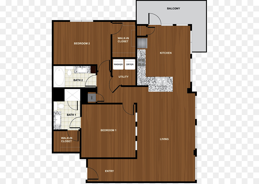 Coldwater Appartements De Luxe，Plan D étage PNG