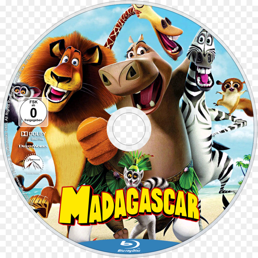 Dvd Madagascar，Film PNG