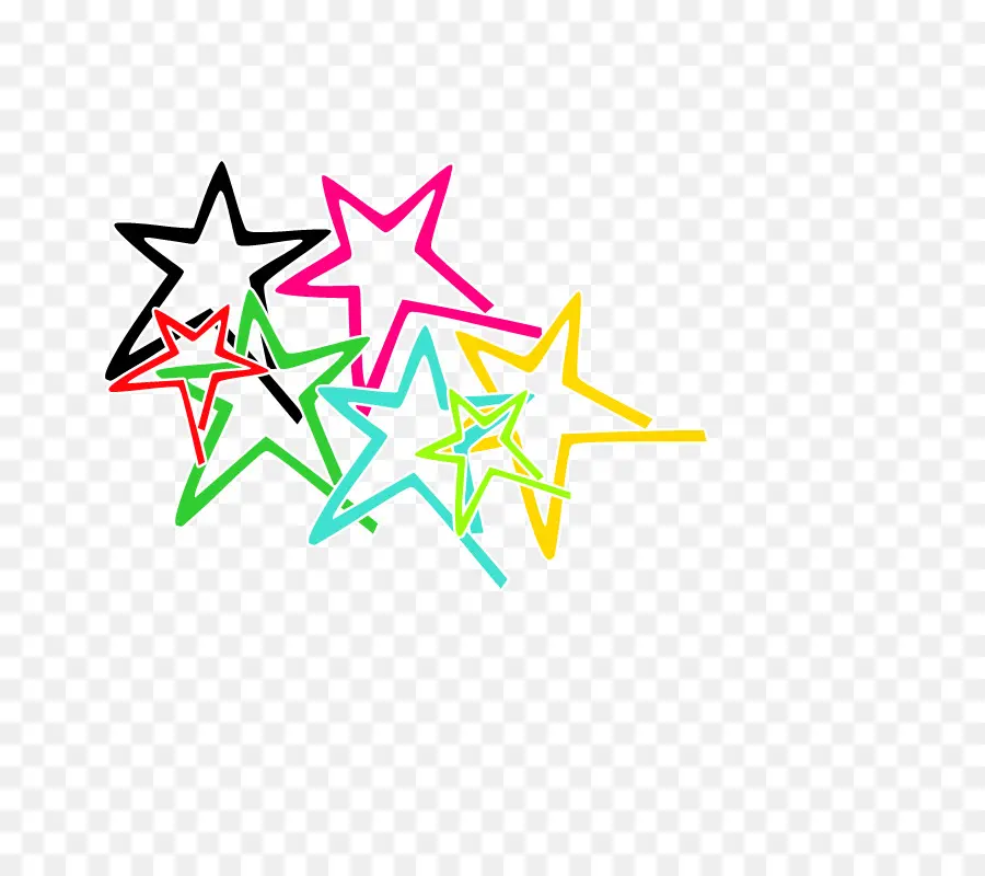 Étoiles，Coloré PNG