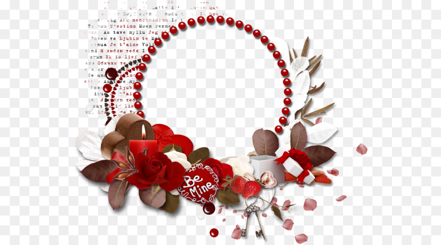 Couronne Décorative，Fleurs PNG