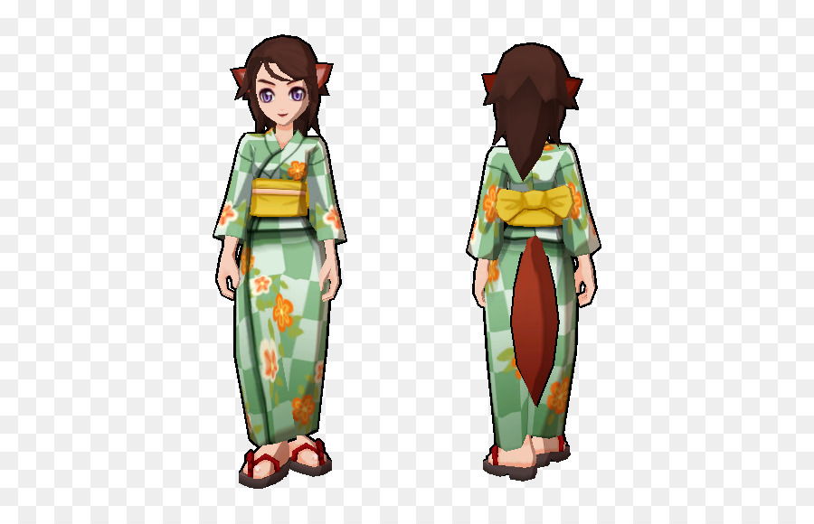 Conception De Costumes，Kimono PNG