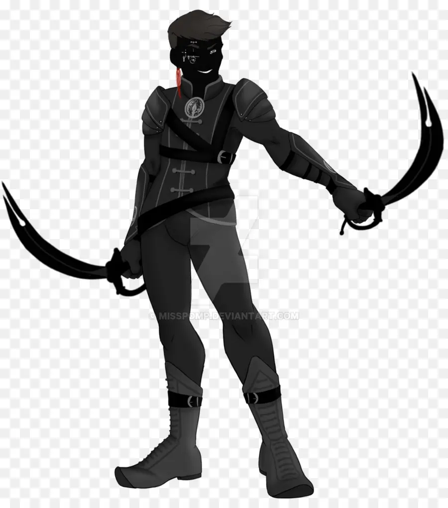 Ninja，Costume Noir PNG