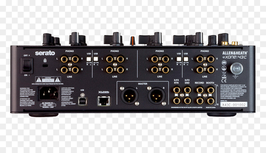 Allen Heath Xone43c，Audio Mixeurs PNG