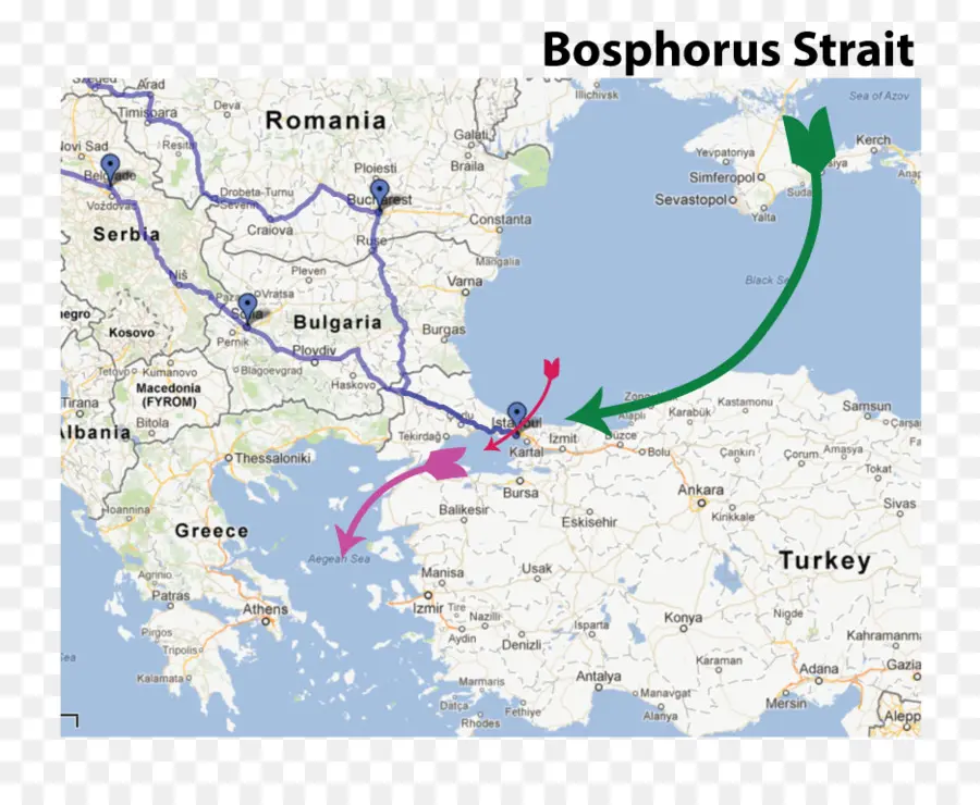 Détroit Du Bosphore，Voie Navigable PNG