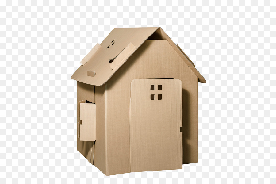 Maison En Carton，Modèle PNG