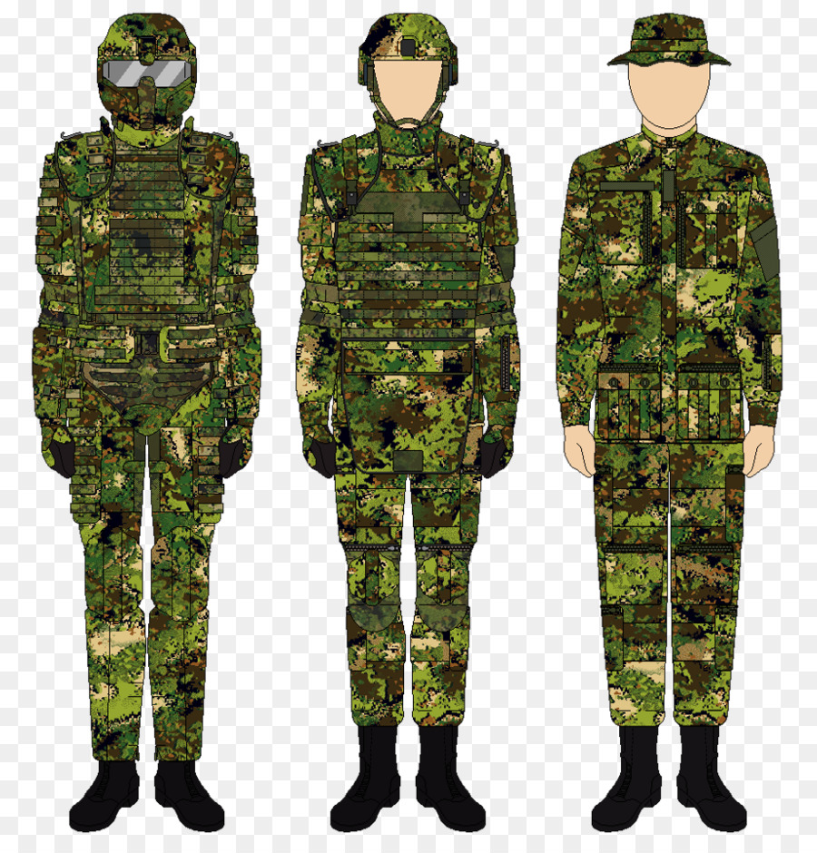 Camouflage Militaire，Infanterie PNG