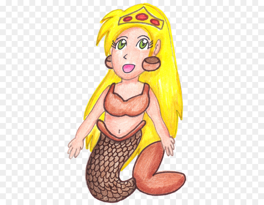 Sirène，Dessin Animé PNG