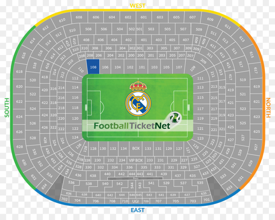 Le Real Madrid Cf，Stade Santiago Bernabeu PNG