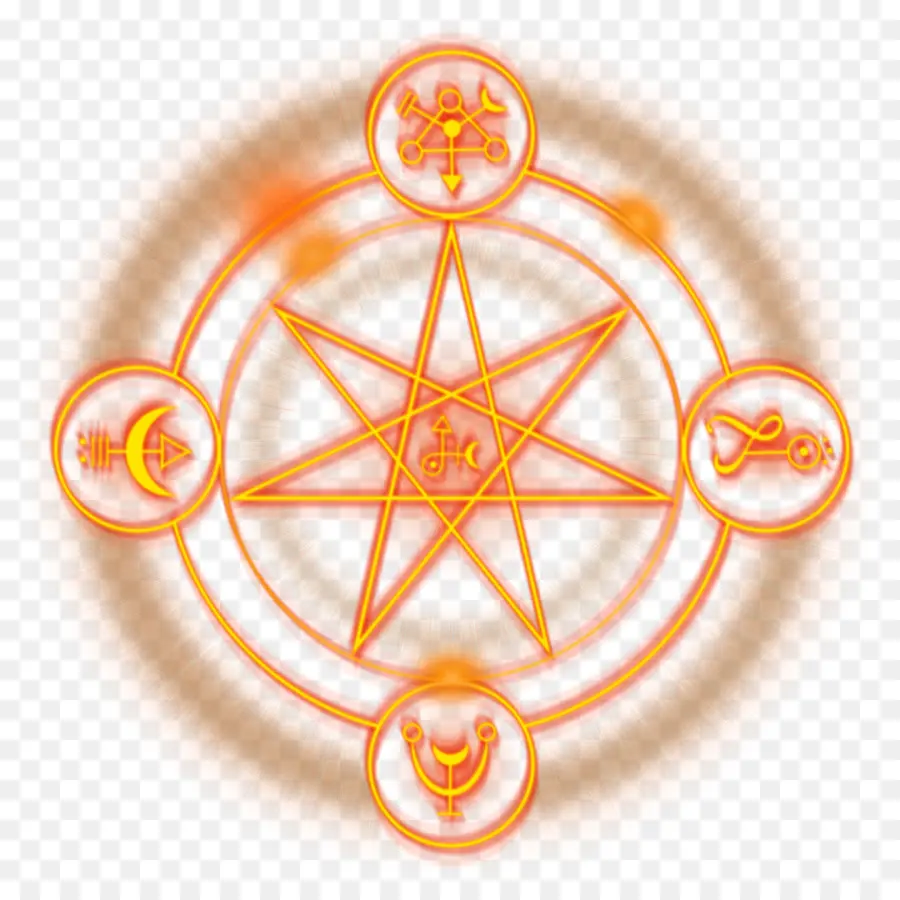 Cercle Magique，Pentacle PNG