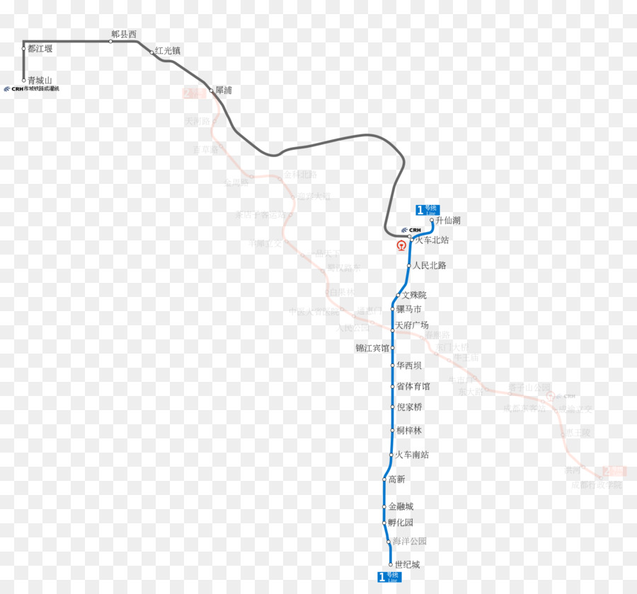 Metro De Chengdu，Chunxi Route PNG