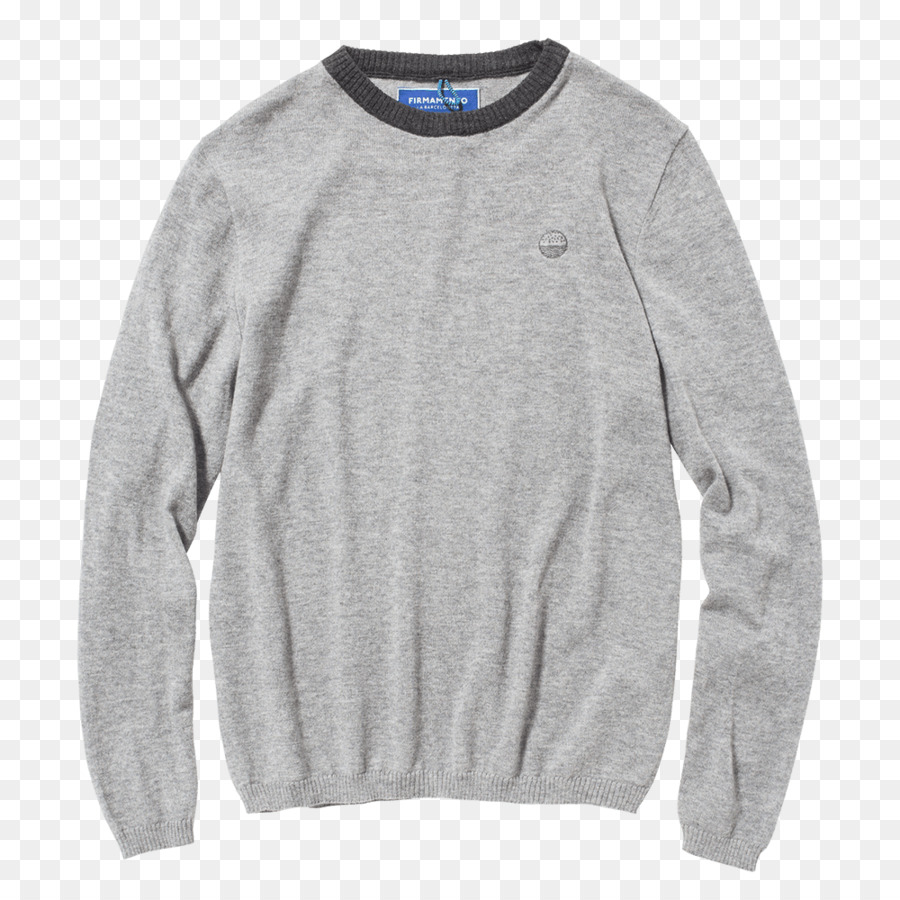 Pull Gris，Manches Longues PNG