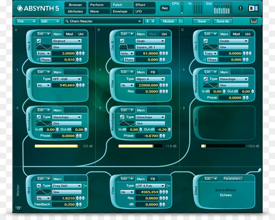 Absynth，Audio Numérique PNG