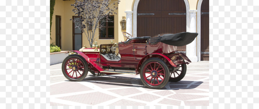 Voiture Ancienne Rouge，Classique PNG