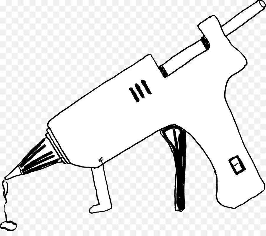 Pistolet à Colle，Colle Chaude PNG