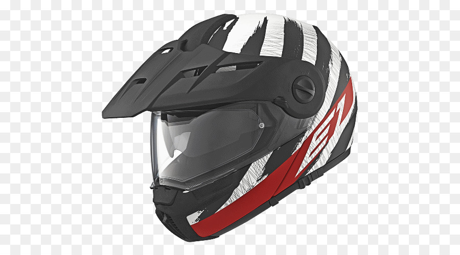 Casque Noir Et Rouge，Moto PNG