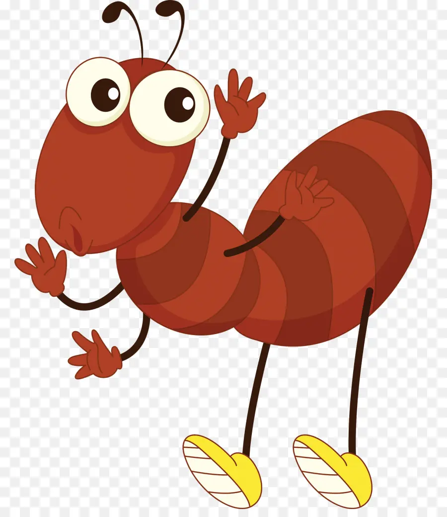 Fourmi De Dessin Animé，Insecte PNG