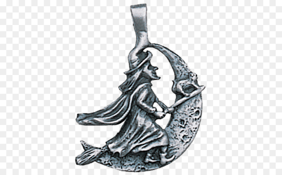 Pendentif Sorcière Sur Lune，Sorcière PNG