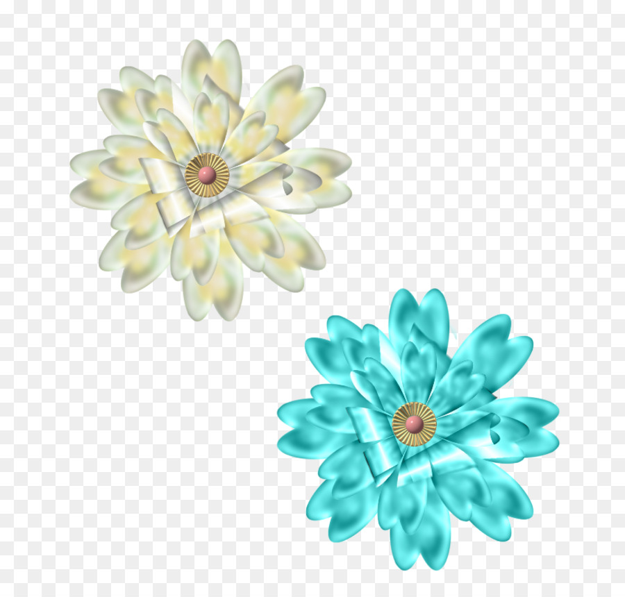 Fleur，Turquoise PNG