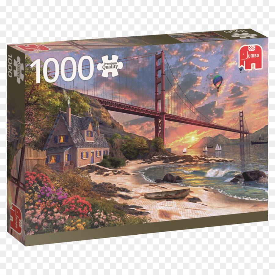 Le Pont Du Golden Gate，Puzzles PNG