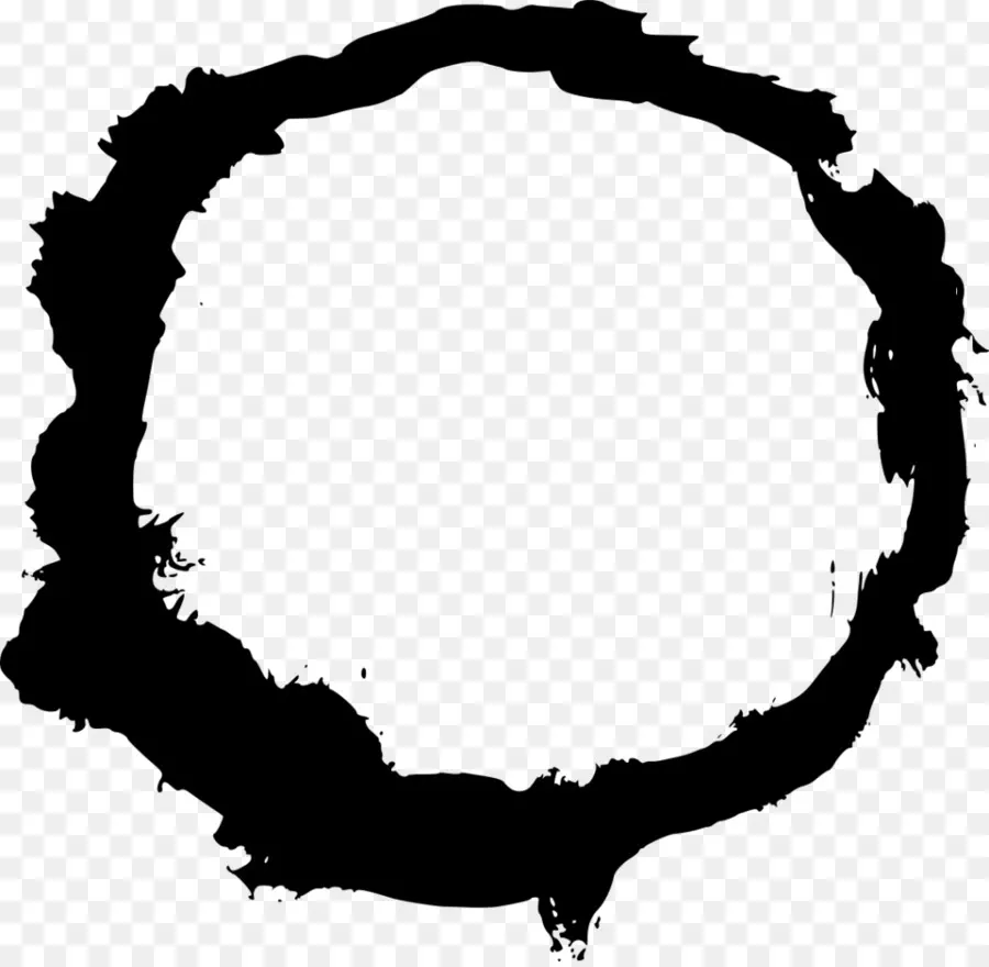 Cercle Noir，Rond PNG