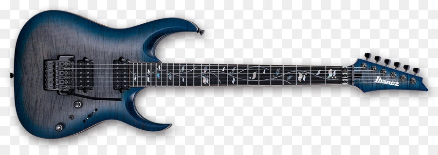 Guitare électrique Bleue，Cordes PNG