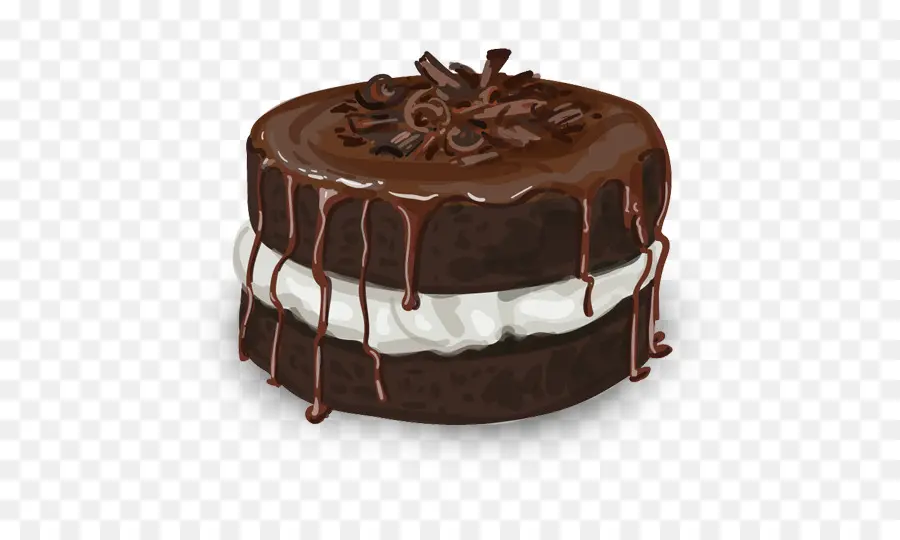 Gâteau Au Chocolat，Truffe Au Chocolat PNG
