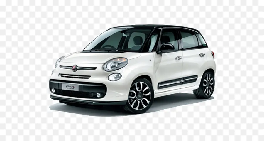 Voiture Fiat，Blanc PNG