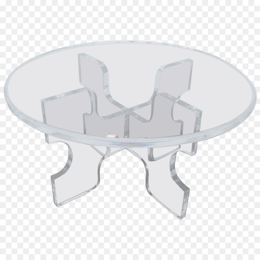 Table En Verre，Transparent PNG