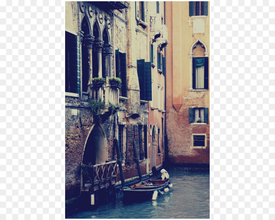 Canal De Venise Quartier Historique，L Eau PNG