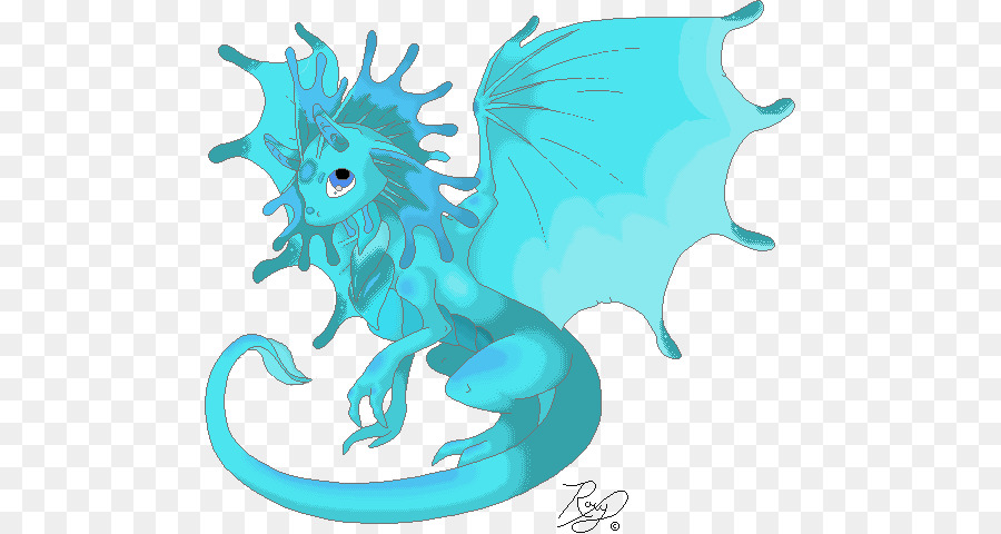 Dragon Bleu，Dragon PNG