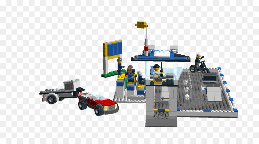 Lego，Lego 60047 De Police De La Ville De La Station De PNG
