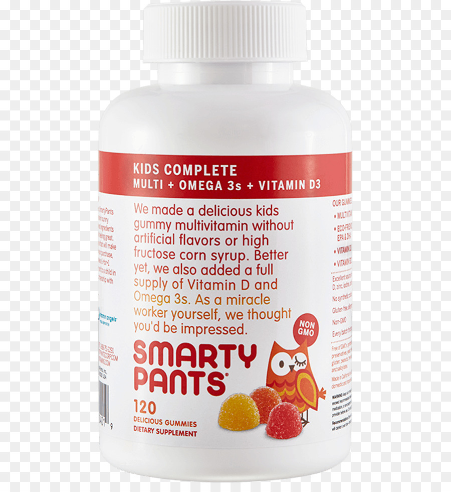 Vitamines Smartypants，Bouteille PNG