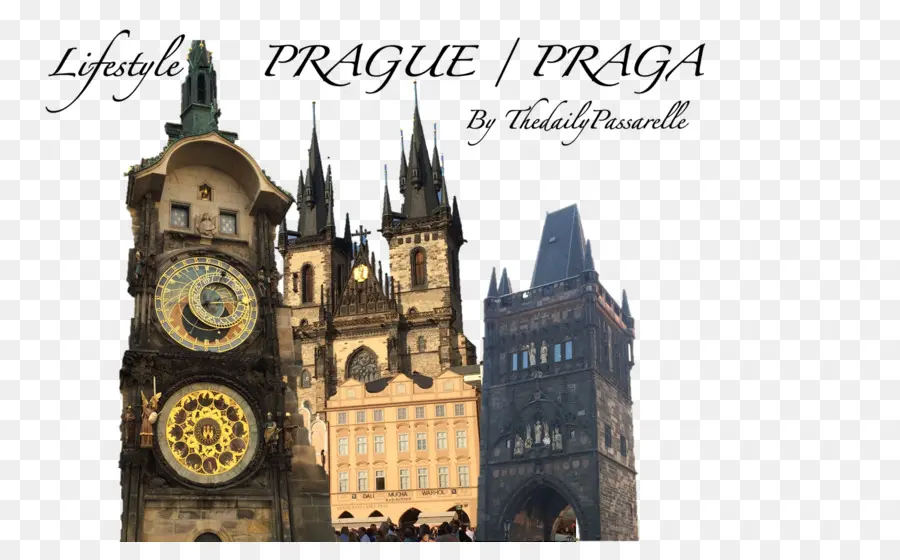 Monuments De Prague，Tour De L'horloge PNG