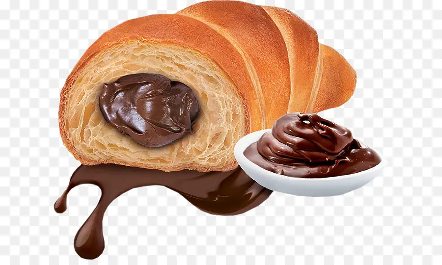 Croissant，Pain Au Chocolat PNG