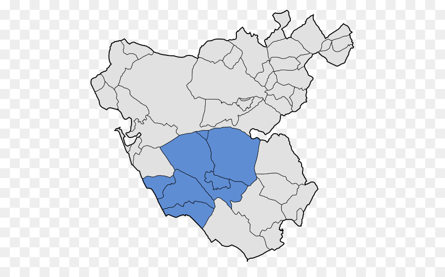 Carte Avec Région Bleue，Région PNG