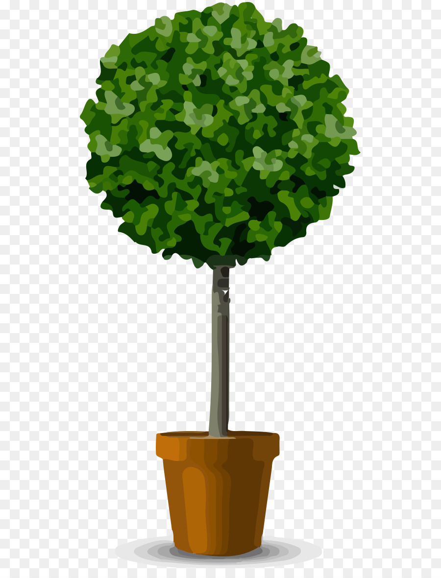 Flowerpot，Arbuste PNG