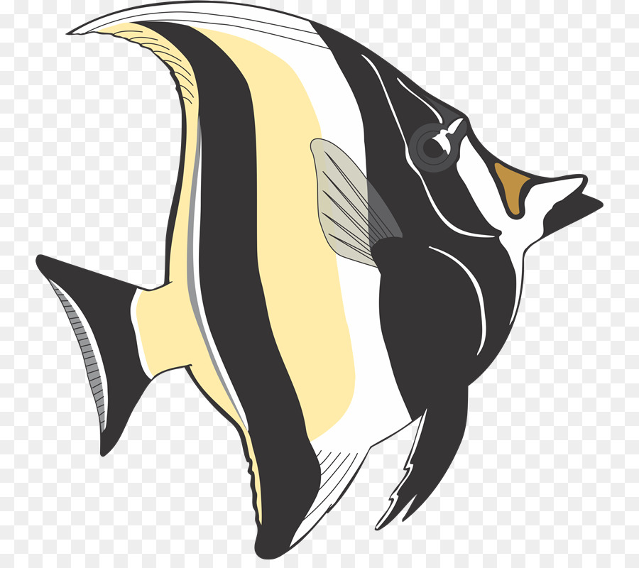 Poisson Jaune，Aquatique PNG